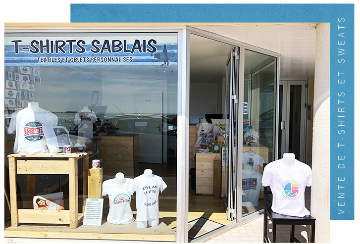 T-shirts sablais 